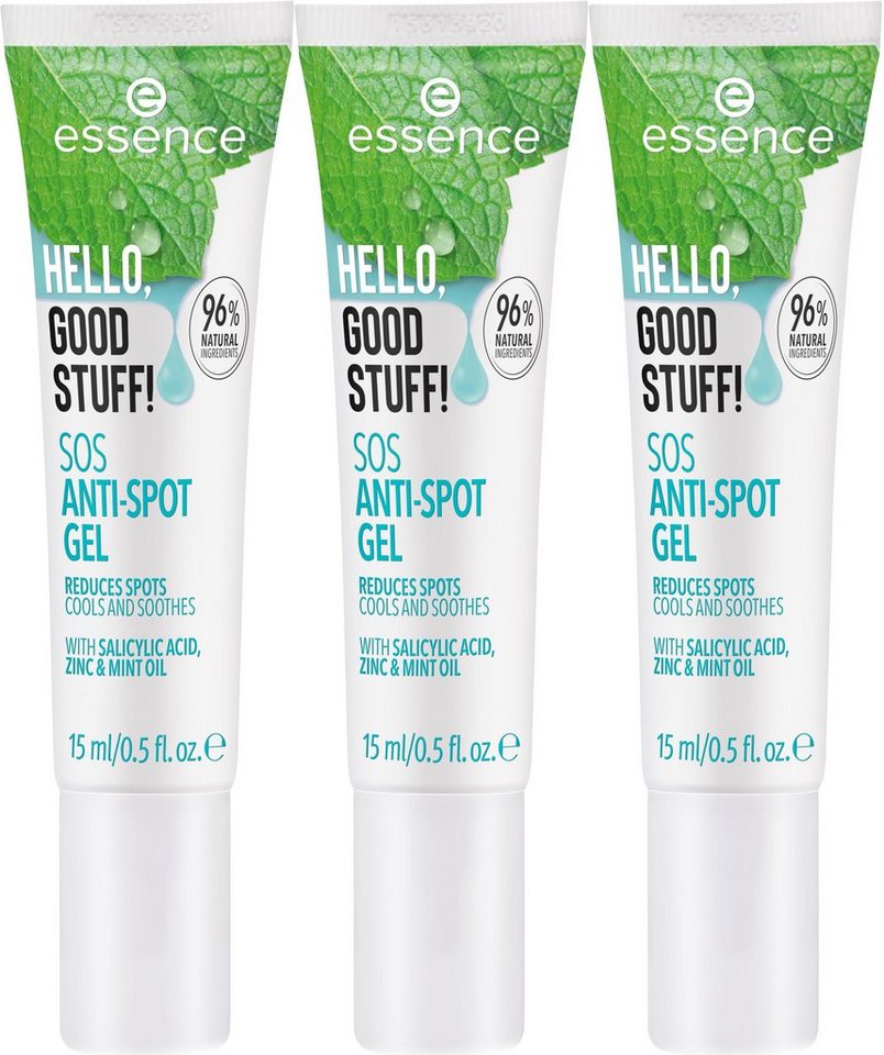 Essence Gesichtsmaske HELLO, GOOD STUFF! SOS ANTI-SPOT GEL Set,