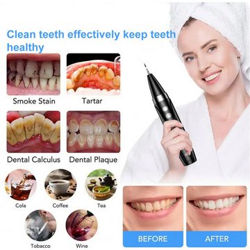 Jioson Mundpflegecenter Zahnpflege-Set Zahnreinigung Set, Munddusche für Pflege von Zahn Zu