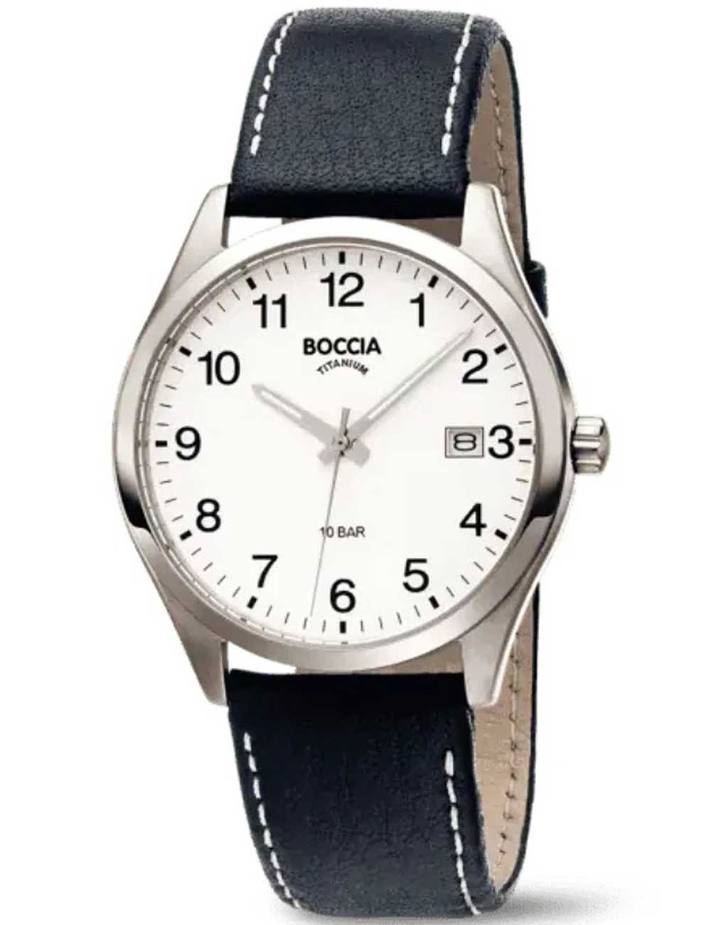 Quarzuhr Boccia 3669-01 Herrenuhr Titanium 39mm 10ATM Boccia 3669-01 Herrenuhr Titanium 39mm 10ATM