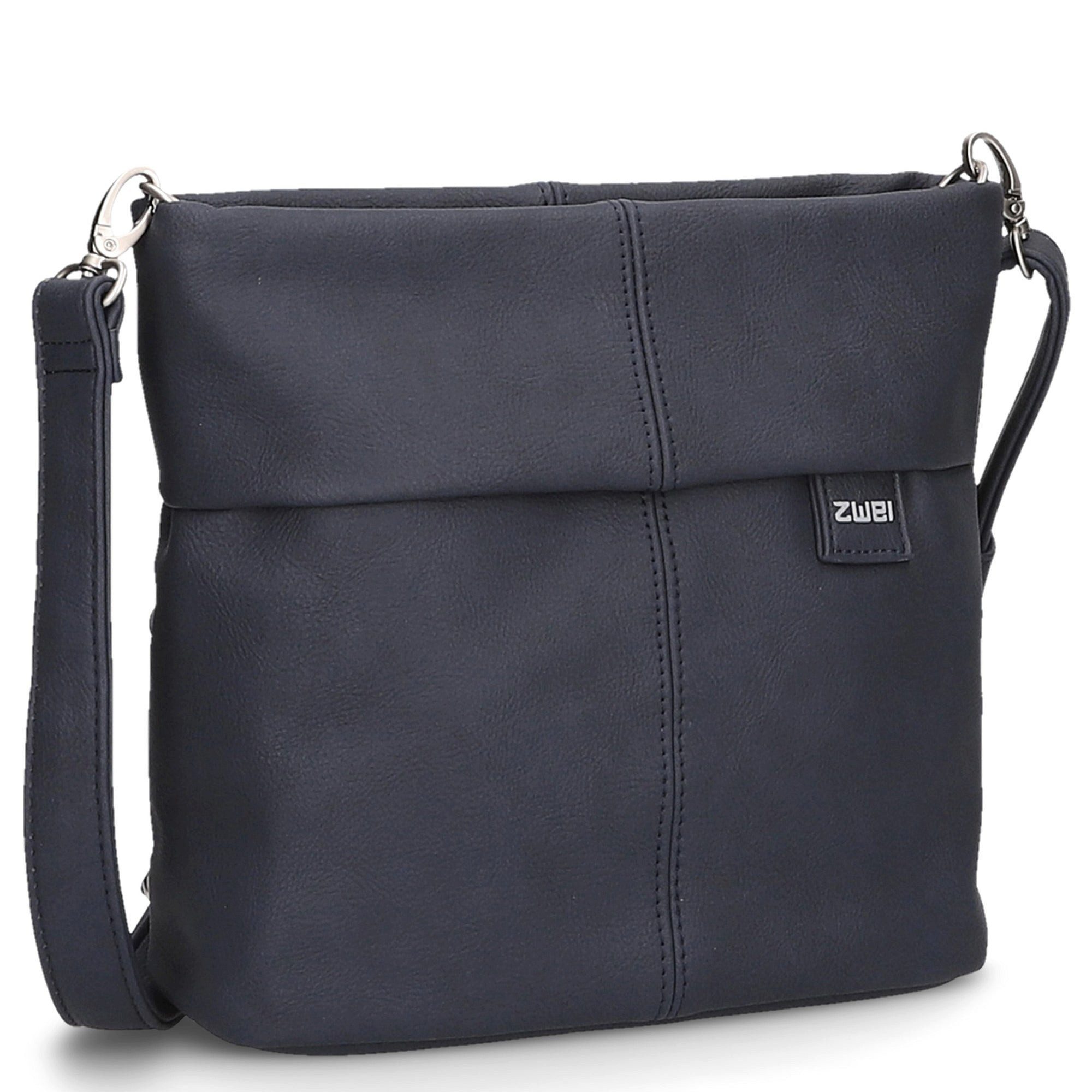 Umhängetasche Mademoiselle M8 - Schultertasche 25 cm (nubuk-ink)