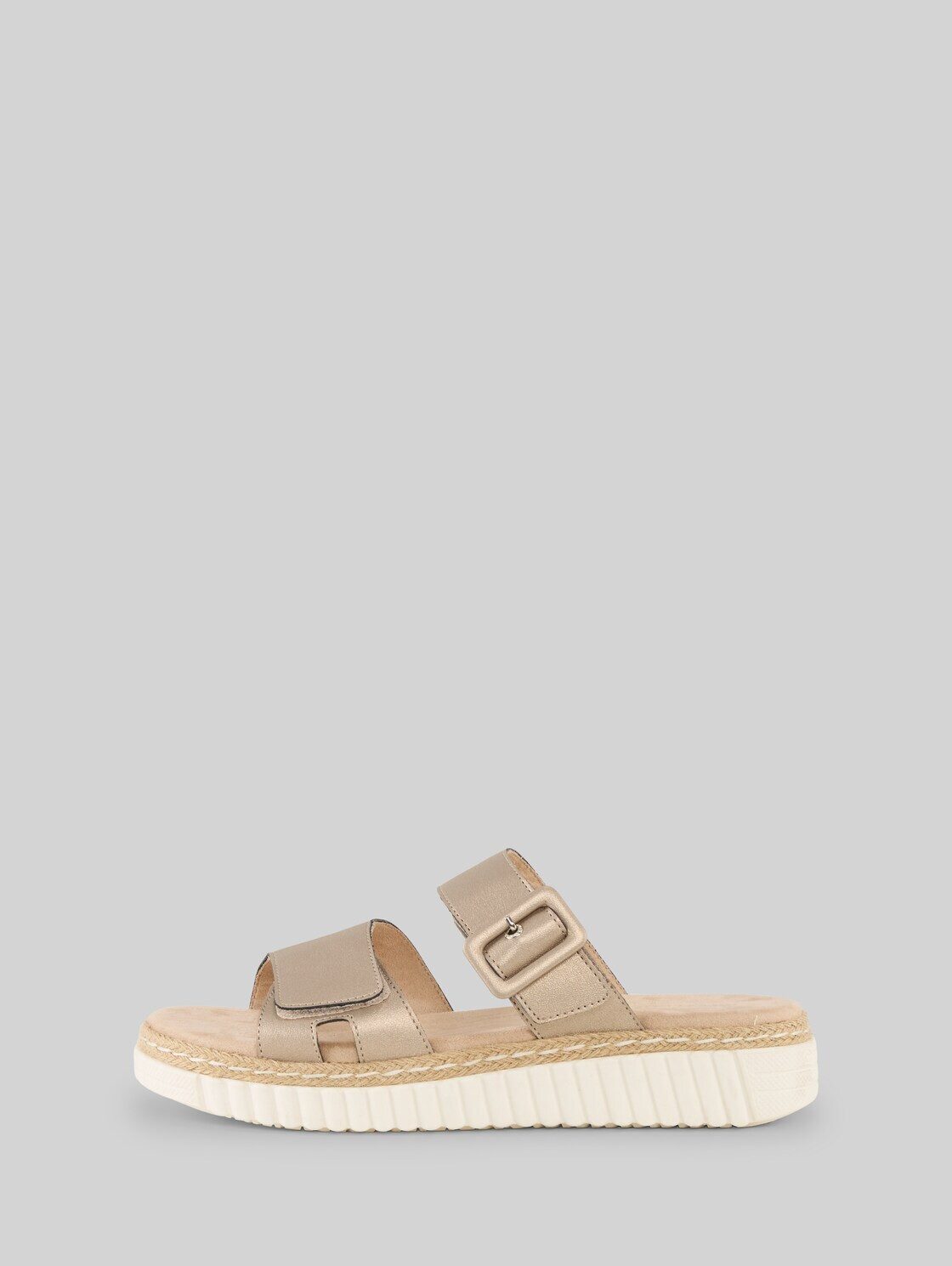 TOM TAILOR Shoes Licence Sandale (1-tlg) Sandalen im Metallic-Look