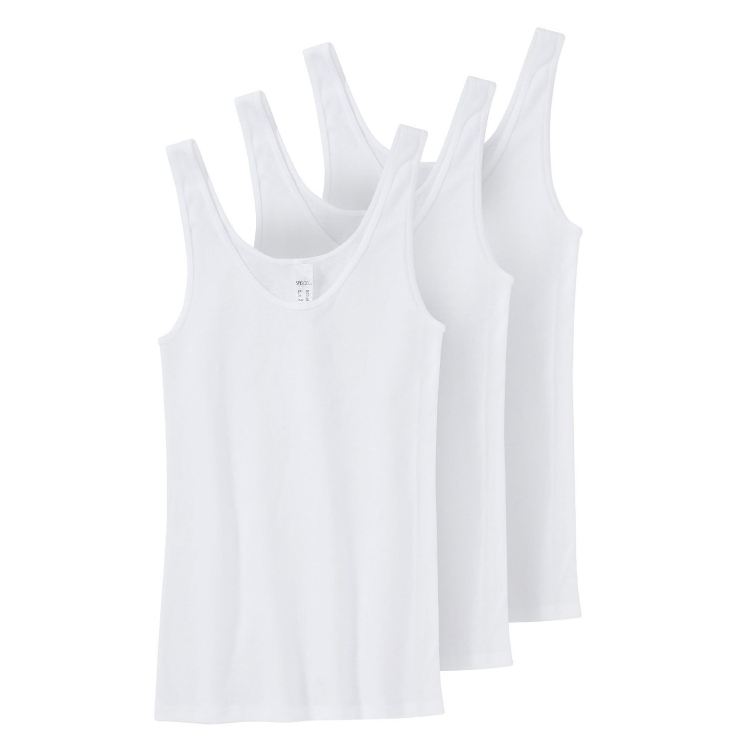 Speidel Unterhemd Achselhemd (Set, 3er Pack) Rundhals, breite Träger