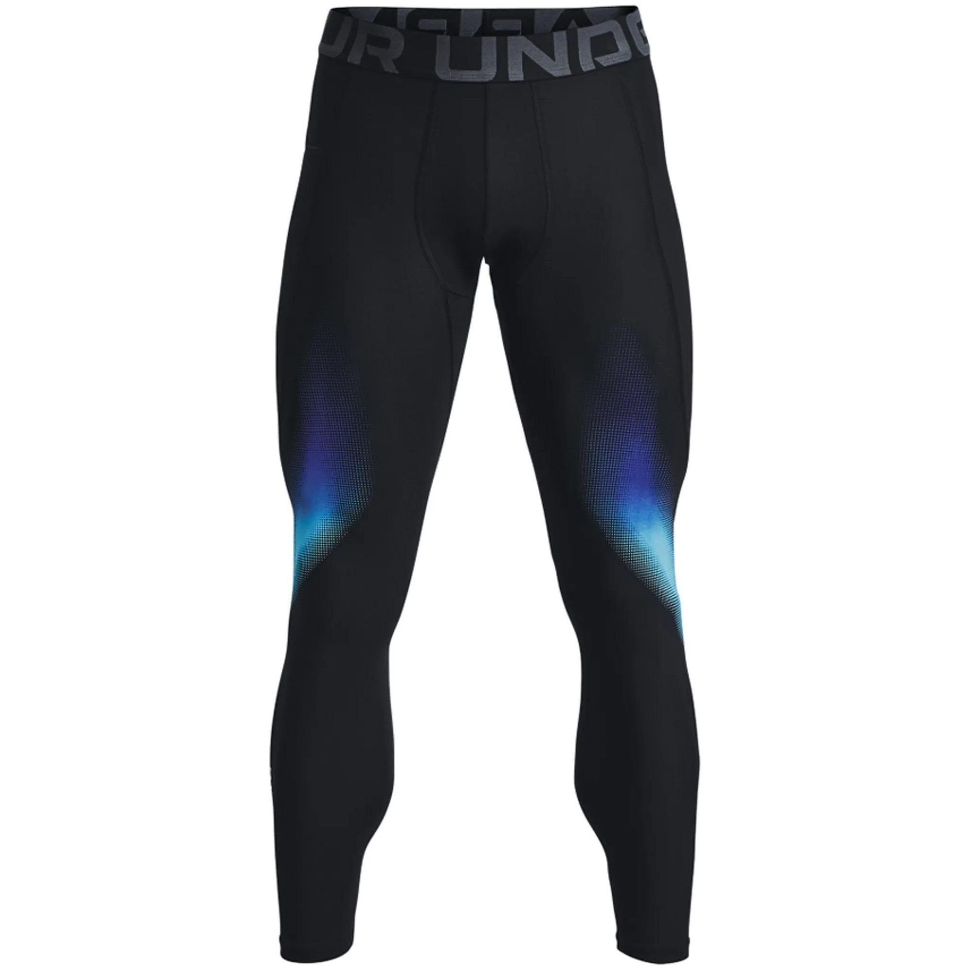 Under Armour® Sweatbermudas Herren HeatGear Novelty Leggings Schwarz | Turnhosen