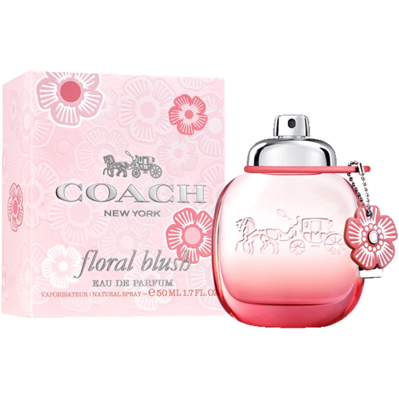 COACH Eau de Parfum Coach Floral Blush, Glasflakon, Parfüm EDP, Damenduft