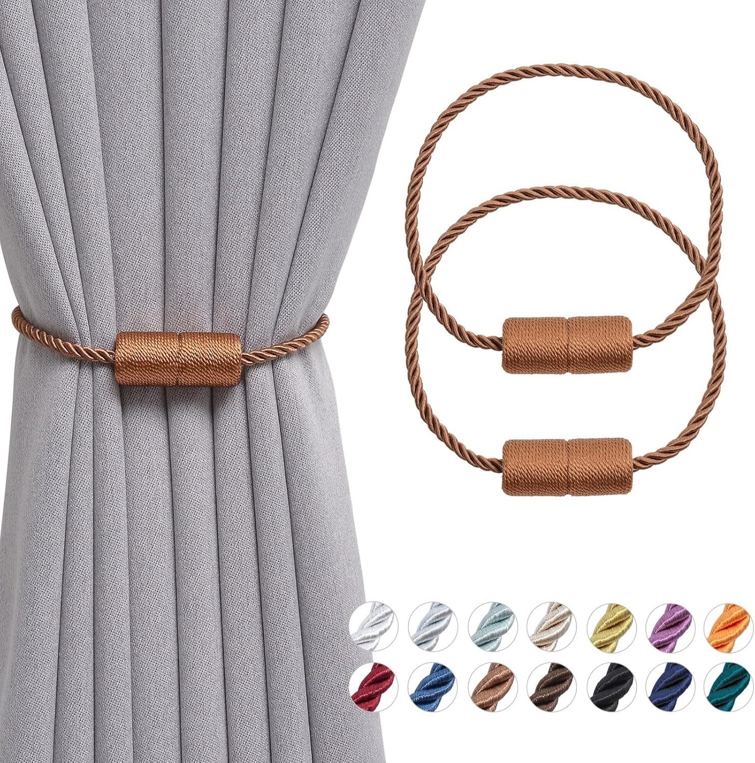 BYSURE Raffhalter, Magnetische Vorhangbänder im 2er-Pack günstig online kaufen