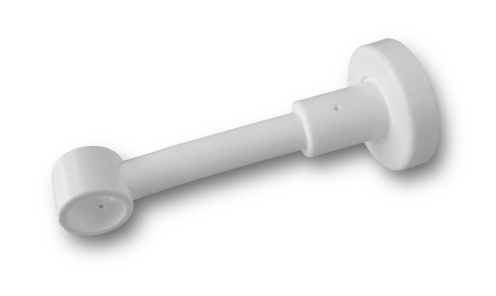 nodeko Gardinenstangenhalter Träger für Gardinenstangen und Vorhangstangen, Passend für Stangen und Rohre mit einem Durchmesser von 20 mm, (inklusive Befestigungsmaterial), Wandhalterung für Rohre Ø 20 mm