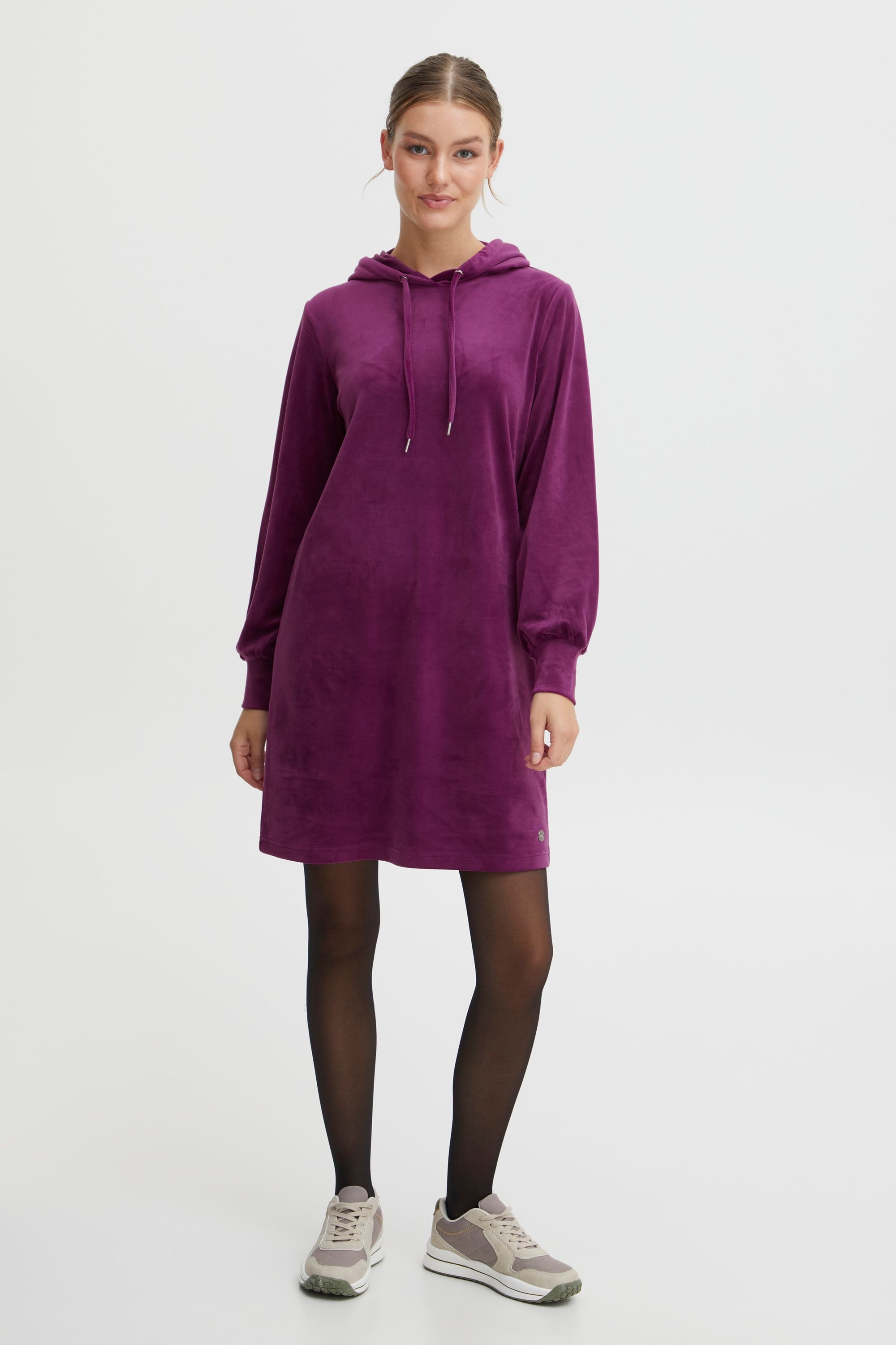 OXMO Samtkleid OXMira 21800135-ME Modisches Kleid günstig online kaufen