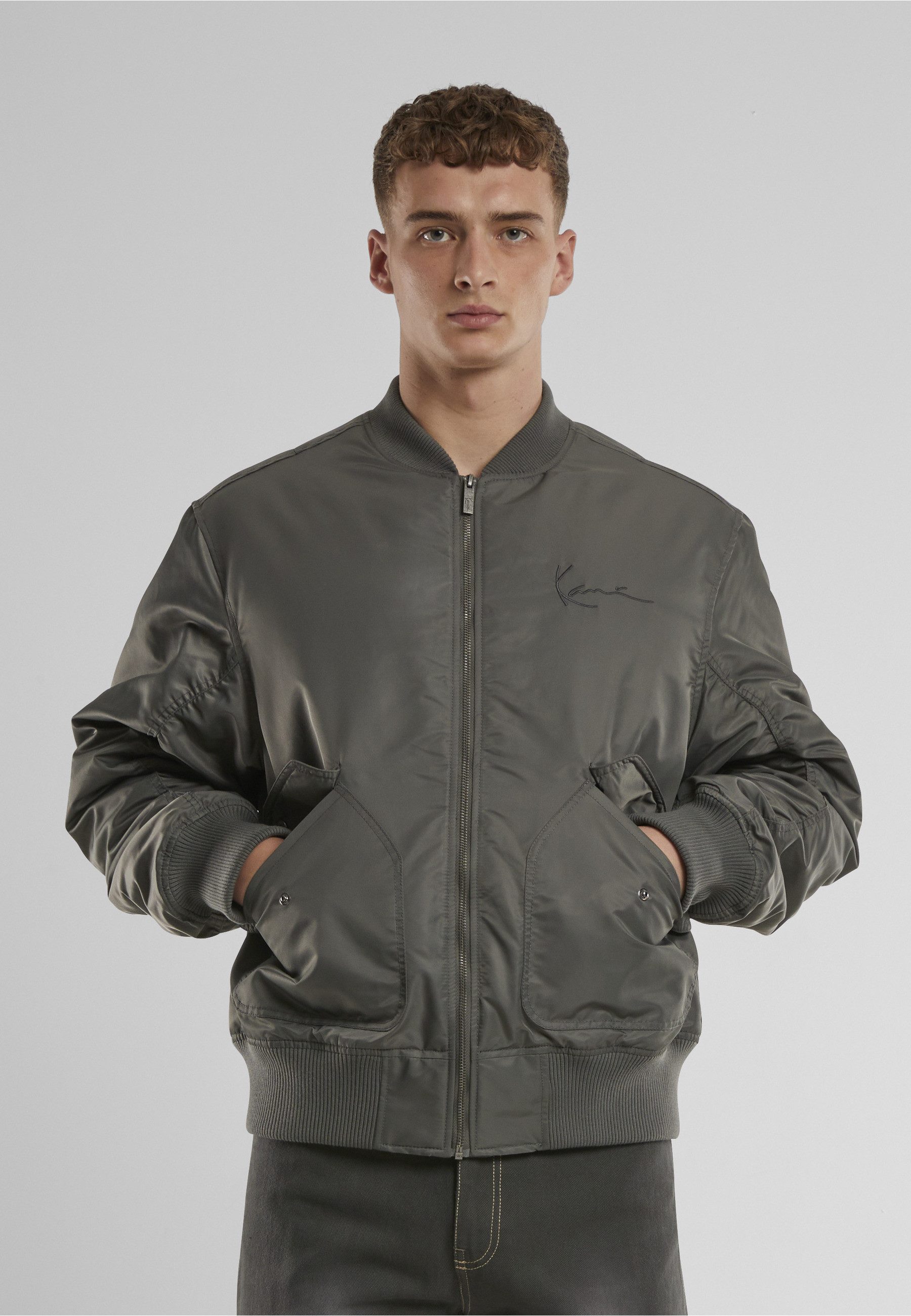 Karl Kani Bomberjacke Karl Kani Karl Kani Small Signature Distressed Bomber Jacket (1-St)