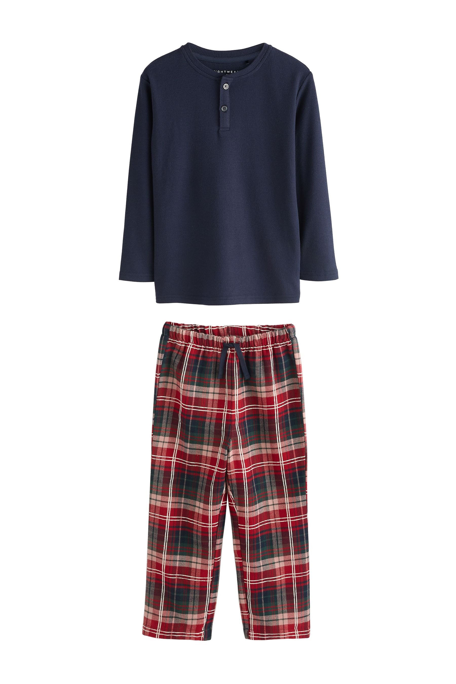 Next Pyjama Weihnachtlicher Schlafanzug, Familien-Kollektion (2 tlg)