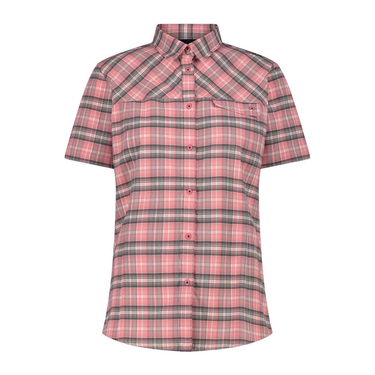 CMP Outdoorbluse Woman Shirt Stretchshirt mit Dry Function und Odor Inhibiting Behandlung für