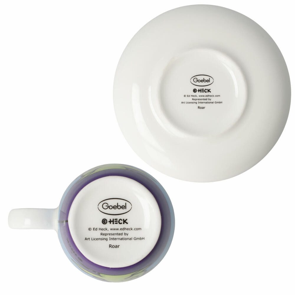 Goebel Espressotasse Ed Eck - Roar, 100 ml, Fine Bone China