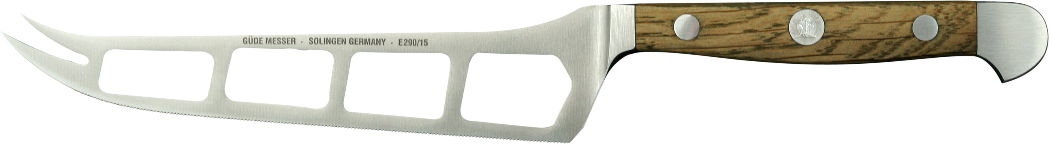 Güde Messer Solingen Käsemesser Güde Alpha Käsemesser 15cm, Fasseiche
