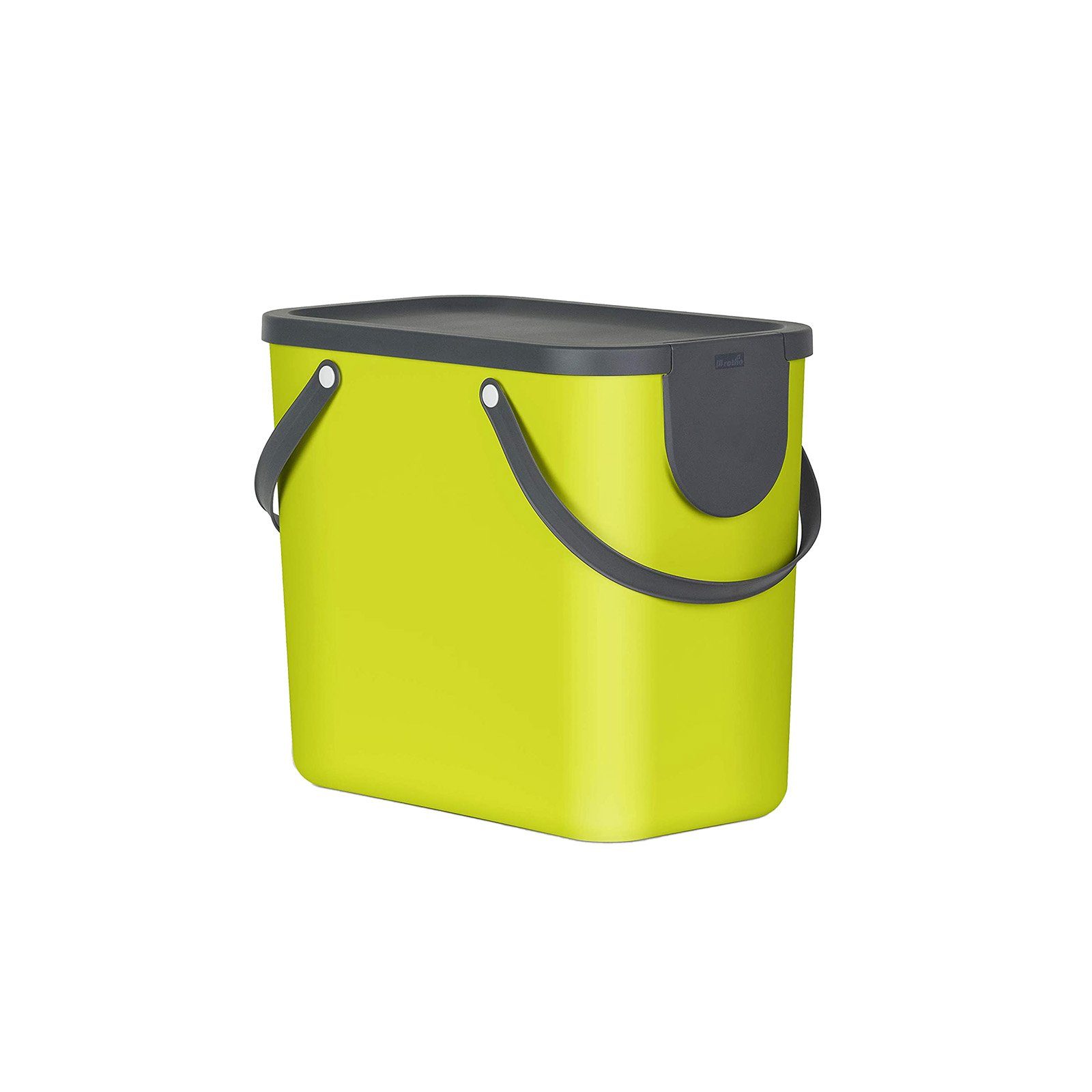 ROTHO Mülltrennsystem Albula Mülltrennungssystem 25l für die Küche, Aus rezykliertem Kunststoff