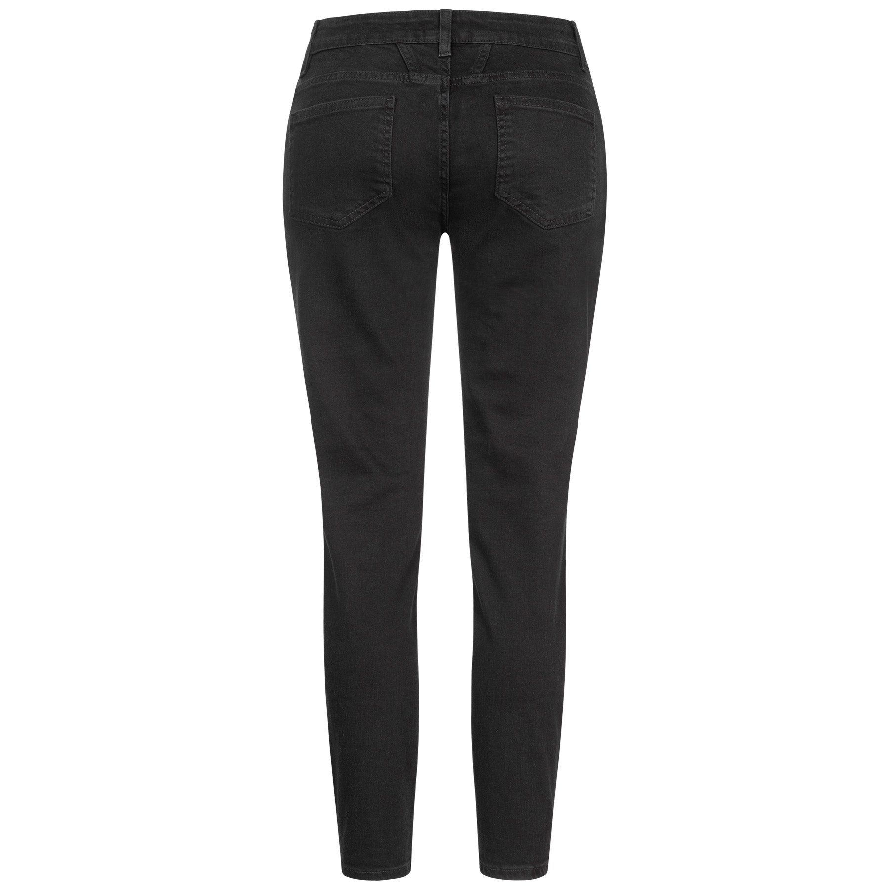 CLOSED 5-Pocket-Jeans CLOSED 7/8-Jeans BAKER Mid Waist aus Bio-Baumwolle - Schwarz