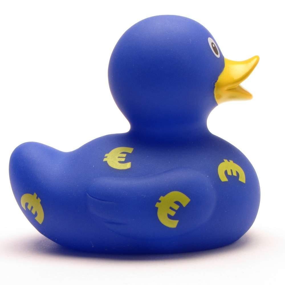 euro Quietscheente Badespielzeug Lilalu Badeente