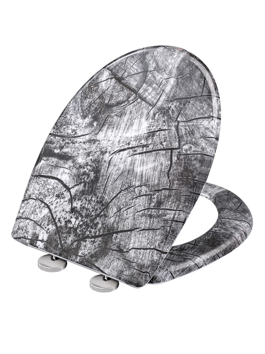 Woltu WC-Sitz (1-St), Toilettendeckel mit Absenkautomatik, 175 kg belastbar günstig online kaufen