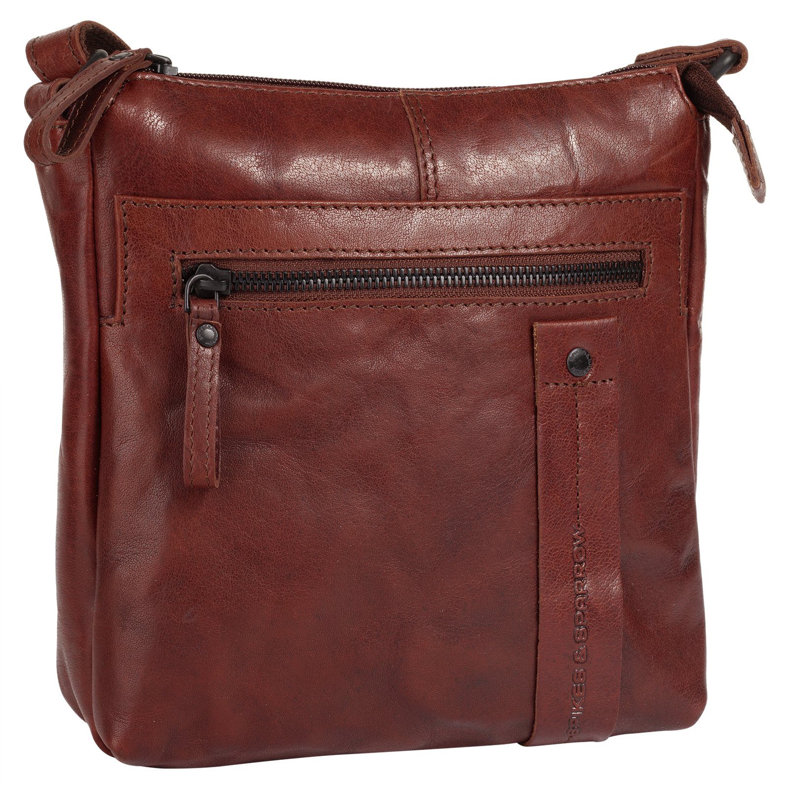 Spikes & Sparrow Umhängetasche, echt Leder günstig online kaufen