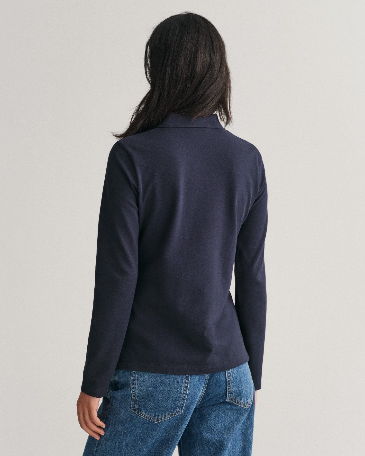 Gant Langarm-Poloshirt SLIM SHIELD LS PIQUE günstig online kaufen