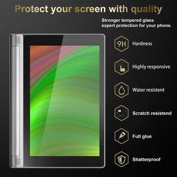 Cadorabo Schutzfolie Lenovo Yoga Tab 2 (10.1 Zoll), (1-St), Schutzglas Panzer Folie (Tempered) Display-Schutzfolie mit 3D Touch