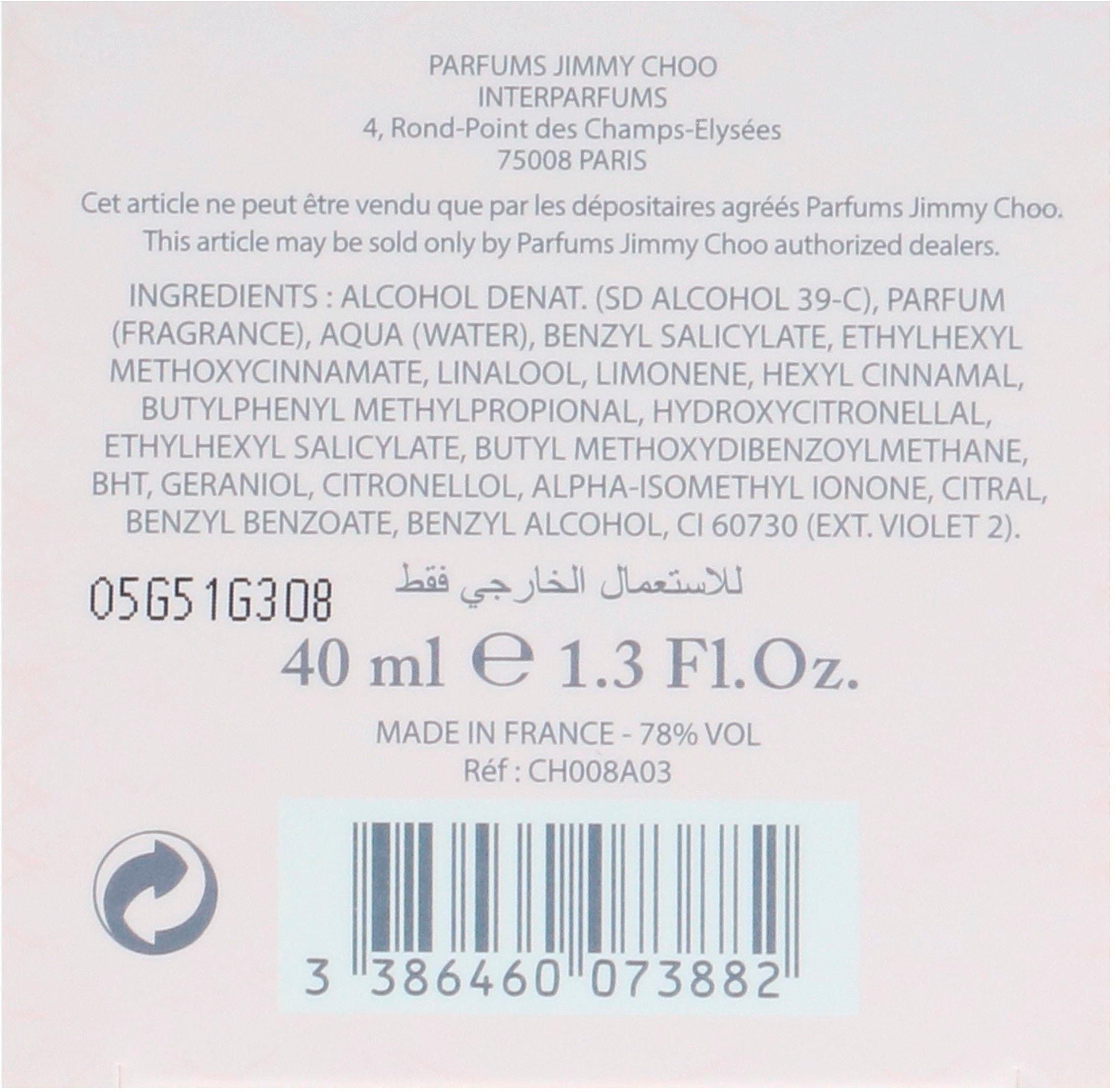JIMMY CHOO Eau de Toilette L' EAU, Blumiger Damenduft mit Bergamotte, Pfingstrose, Nektarine und Moschus.