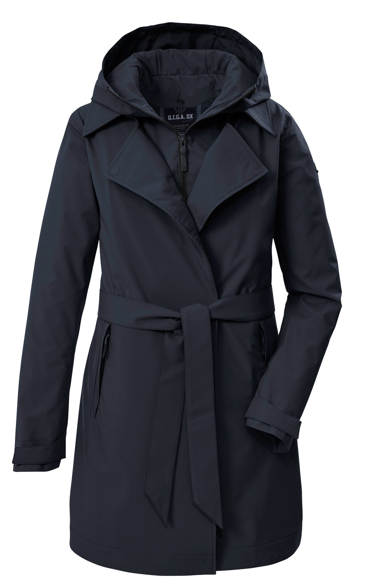 Giga.dx Funktionsparka GS 82 WMN PRK CS Trenchcoat, Outdoorjacke mit abknöp günstig online kaufen