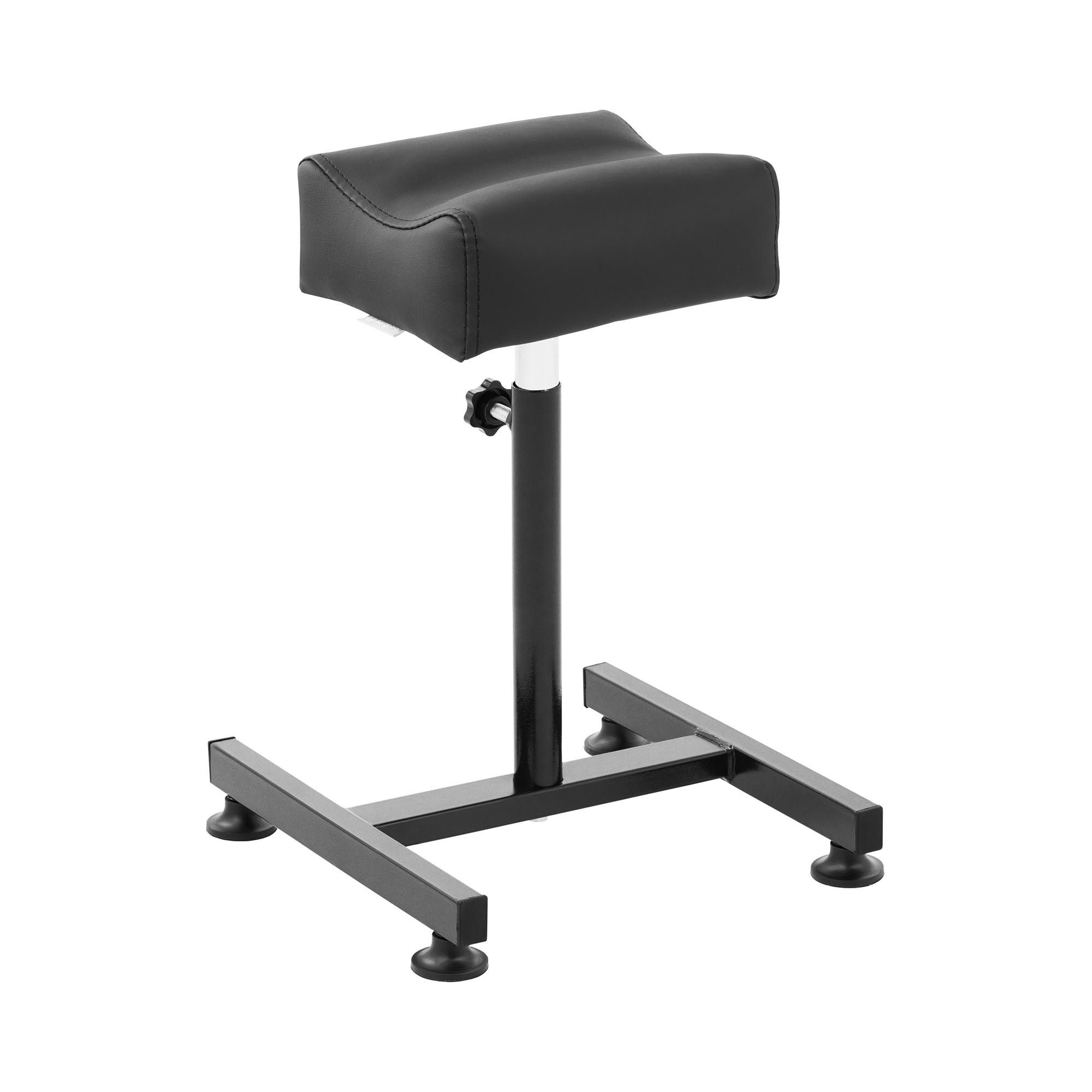 Physa Fußstütze Beinstütze Pediküre Beinauflage Fußpflege Kosmetikstudio Schwarz 80 kg, Schwarz