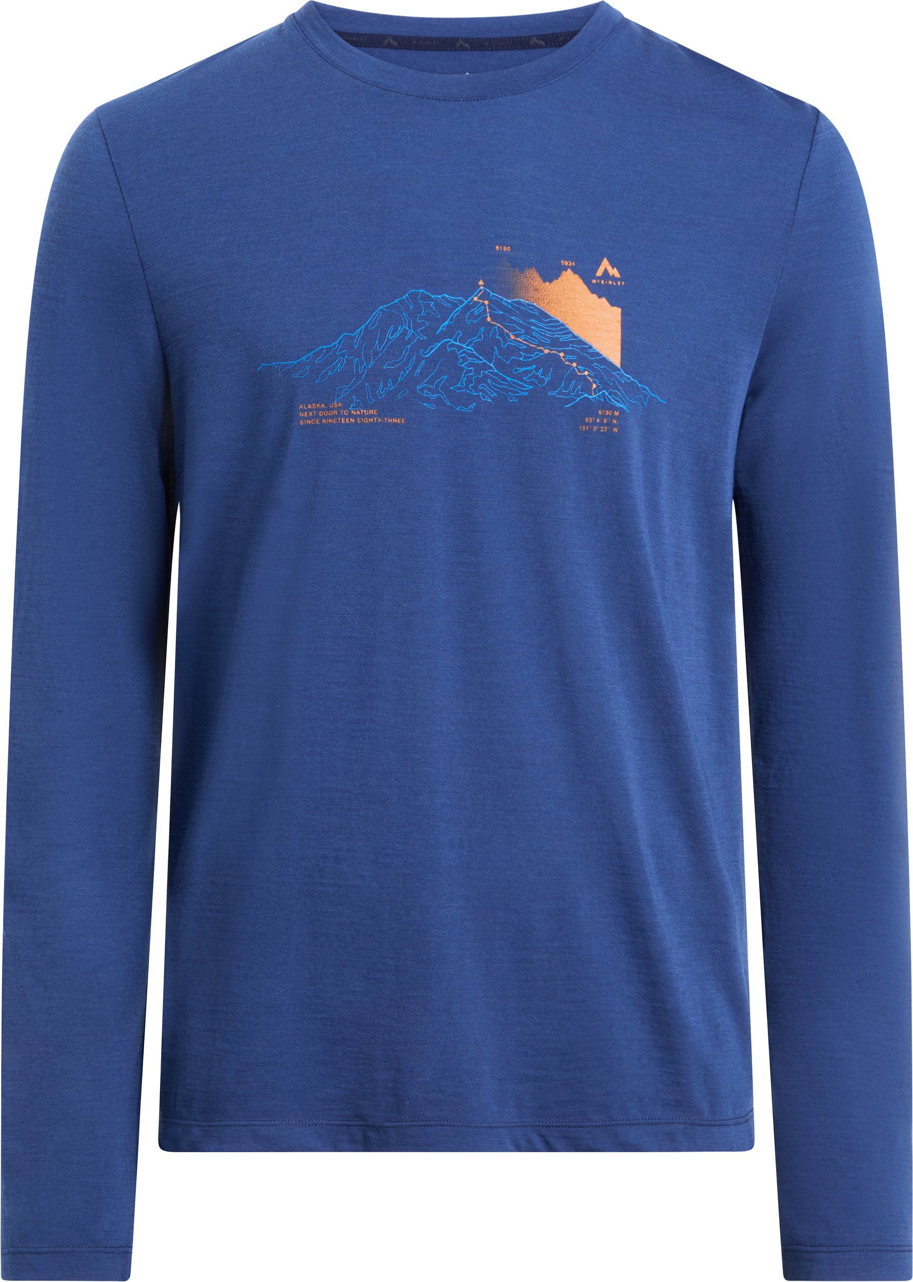 McKINLEY Langarmshirt He.-Langarmshirt Shane III LS M NAVY