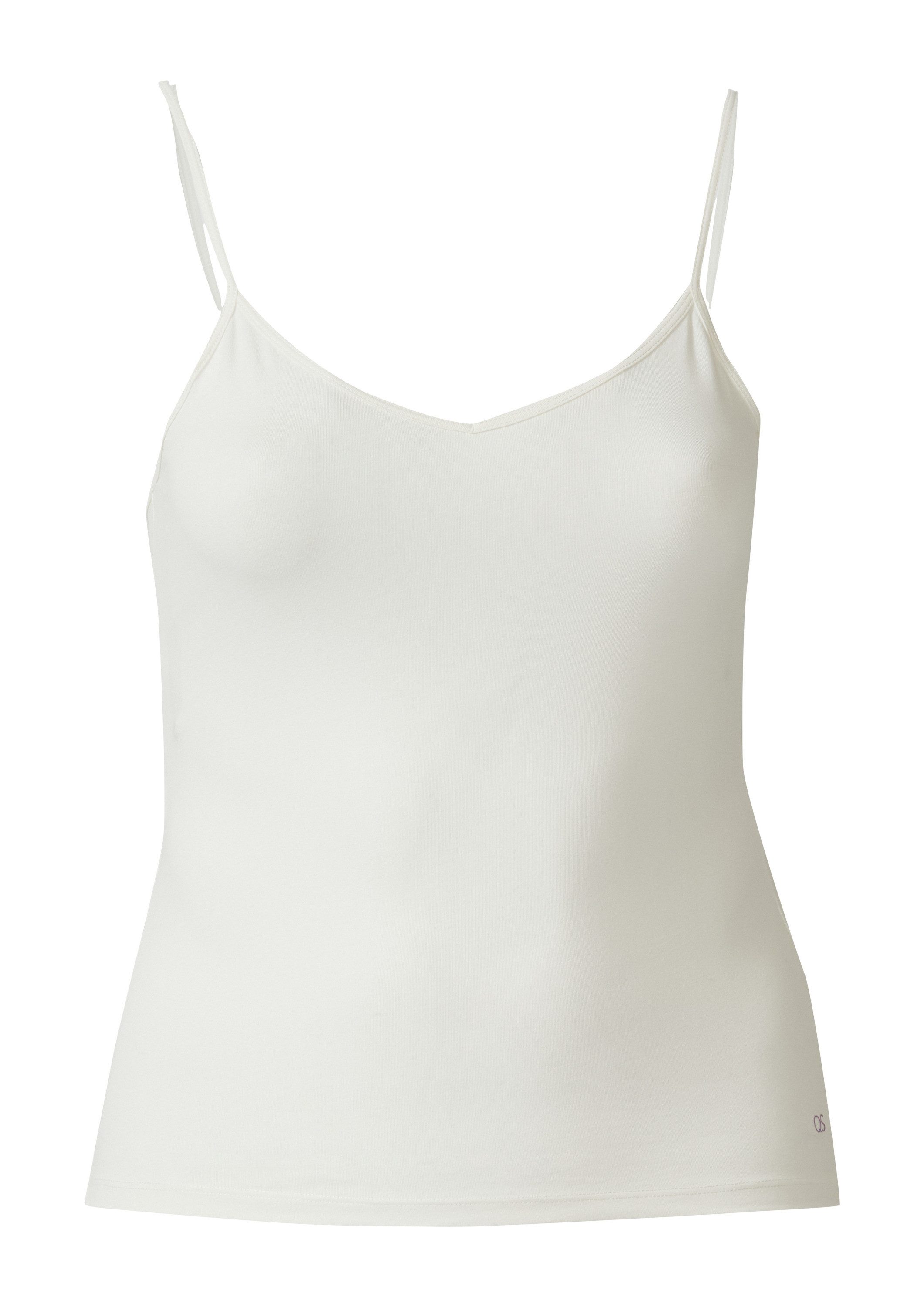 QS Muskelshirt T-Shirt Elastisches Spaghettiträgertop