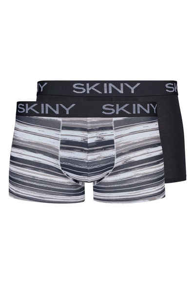 Skiny Retro Pants Doppelpack Herren Boxershorts (2-St) Doppelpack