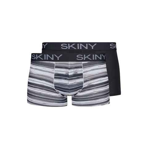 Skiny Retro Pants Doppelpack Herren Boxershorts (2-St) Doppelpack