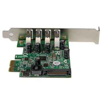 Startech.com STARTECH.COM 4 Port PCI Express USB 3.0 SuperSpeed Schnittstellenkarte Netzwerk-Adapter
