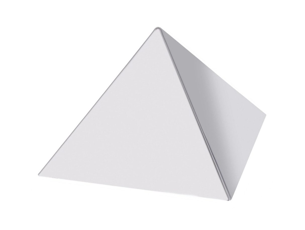 Schneider GmbH Backform Dessertform Kuchenform Edelstahl PYRAMIDE Lebensmittelecht