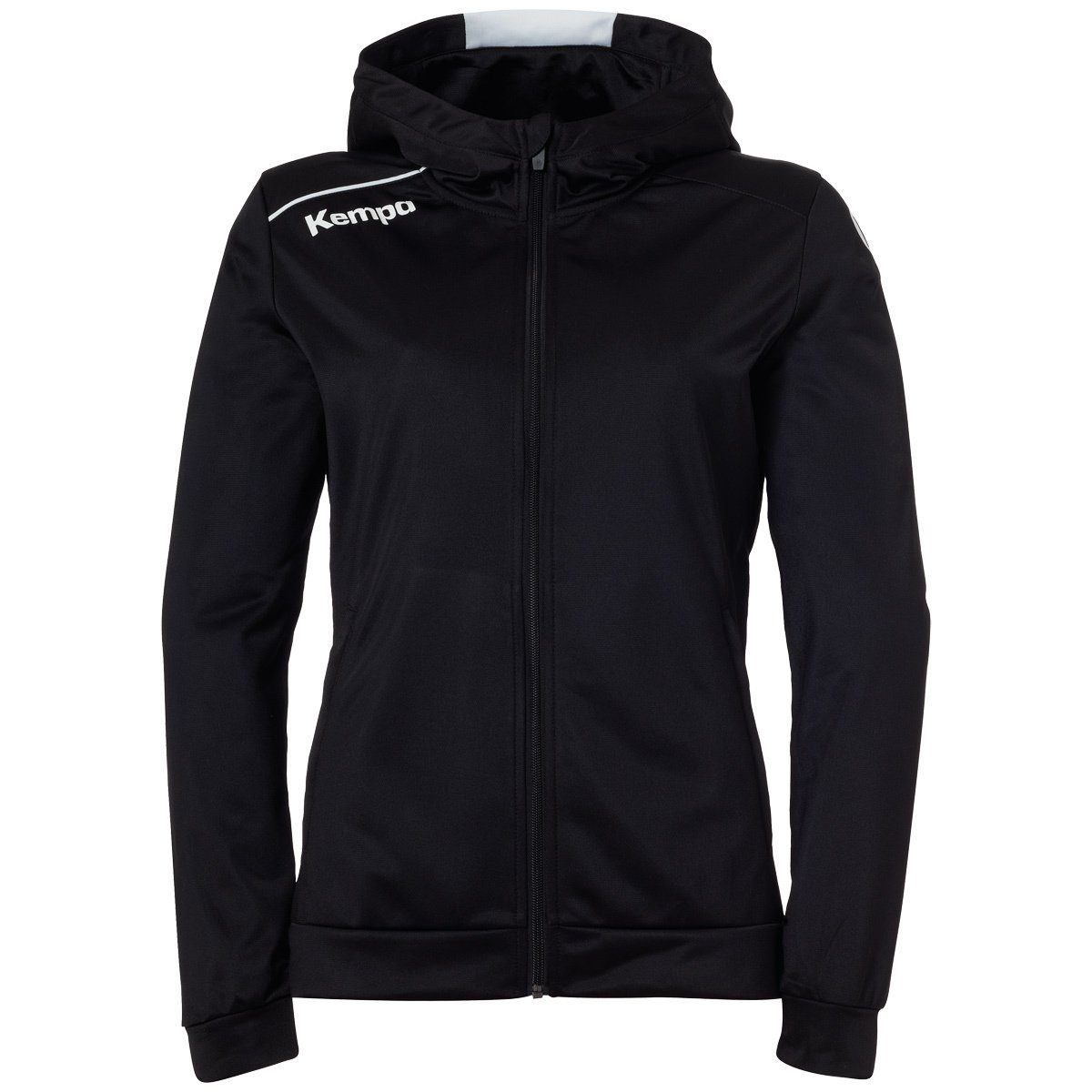 Kempa Kapuzensweatjacke Kempa Kapuzenjacke WOMEN schwarz/weiß PLAYER