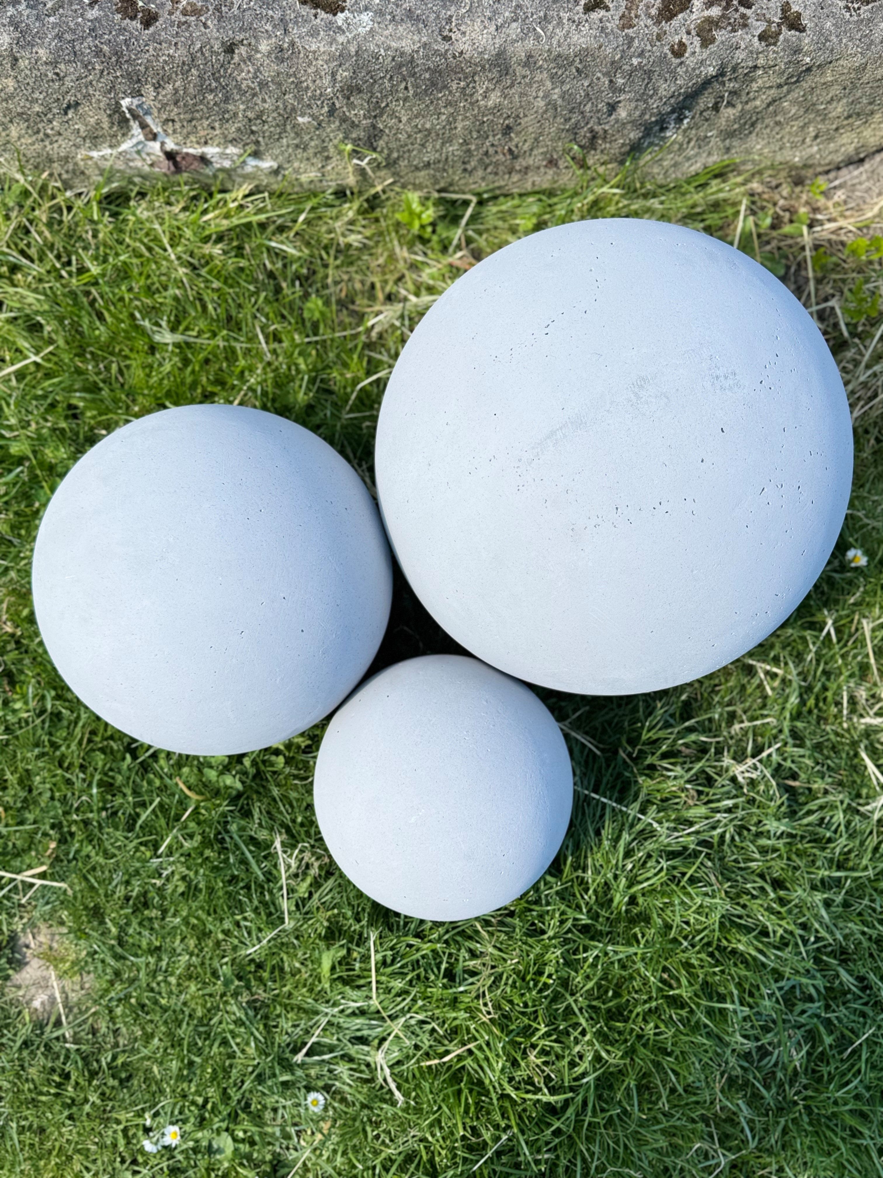 Seyila Home Dekokugel Deko-Kugel Zementoptik, Gartenbedarf, günstig online kaufen