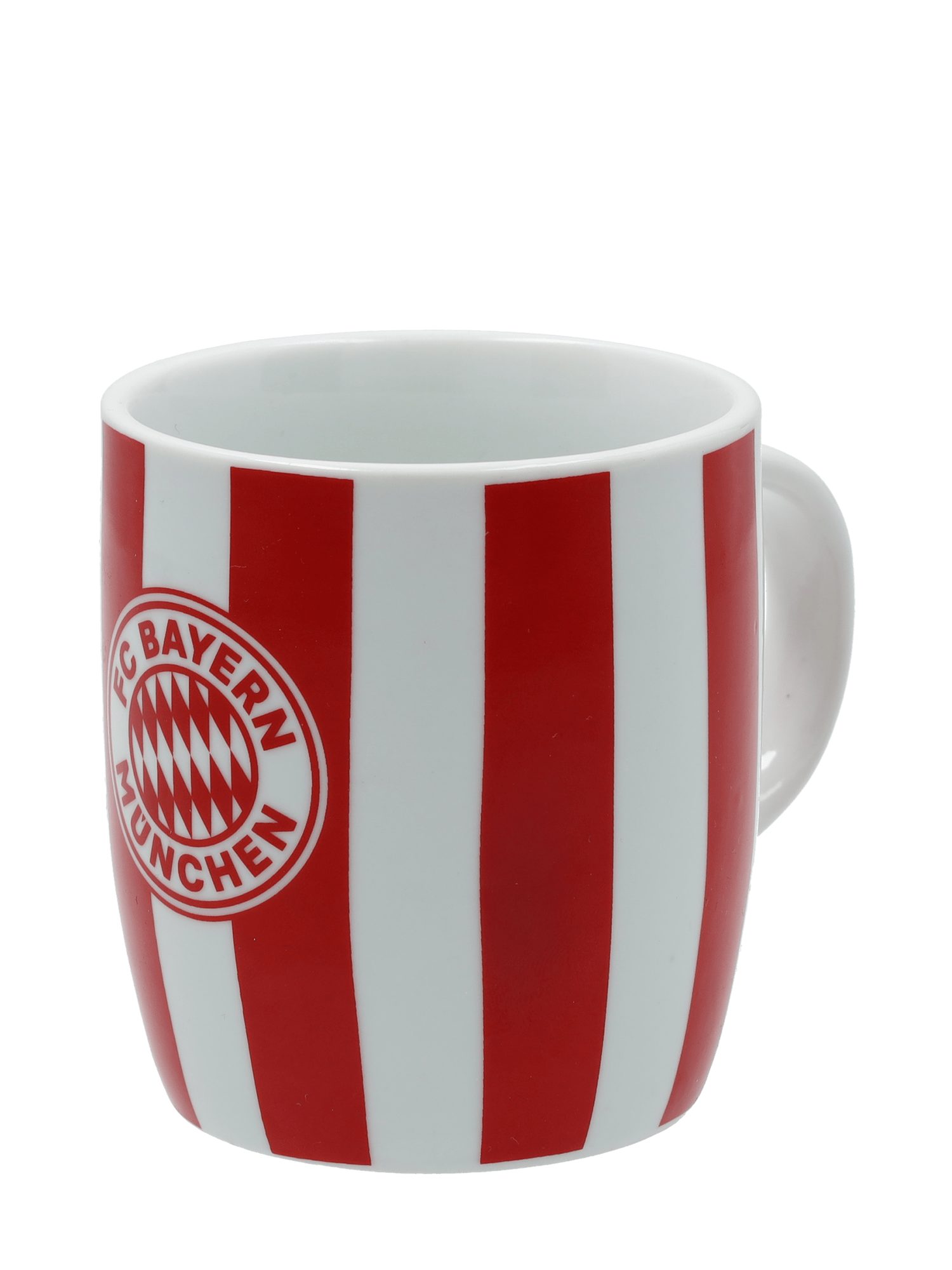 FC Bayern München Tasse FC Bayern München I Tasse Stripes, Rot I 0,3l Tasse für Fußballfans, Keramik