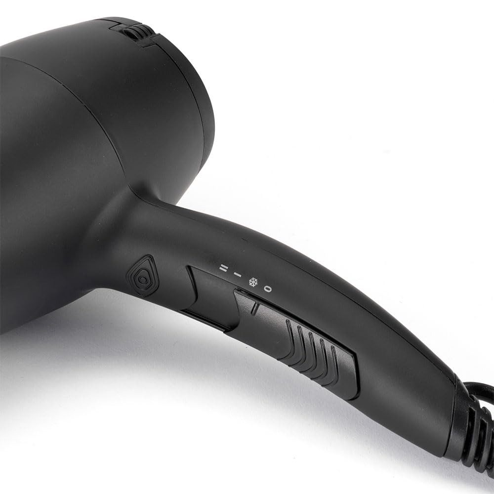 BaByliss Haartrockner D215DE Power Smooth 2000, 2000 Watt Power, Ionentechnologie, Diffusor, Kaltlufttaste