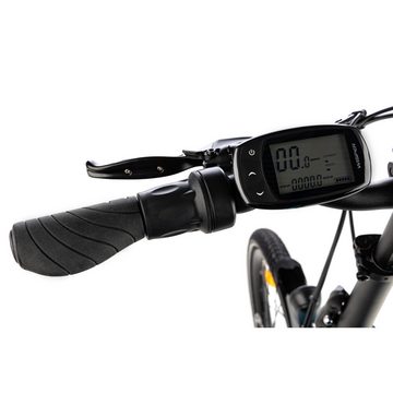 Lacros E-Bike Wisper 705 E-Bike XL - 26" - 7 Gänge Shimano - Mattrot, (1 tlg)