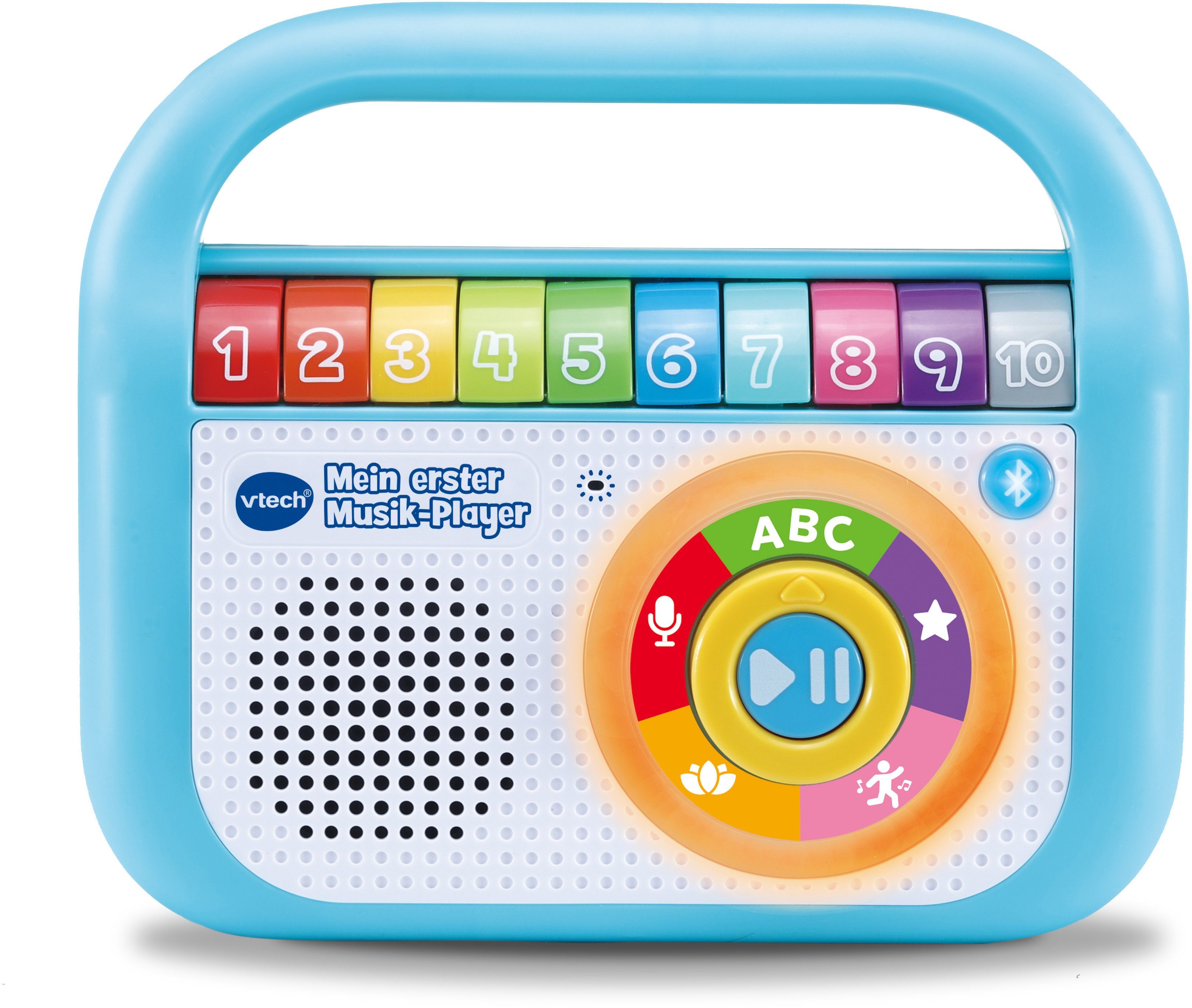 Vtech® Lernspielzeug Vtech Baby, Mein erster Musik-Player, blau, mit Lichteffekten