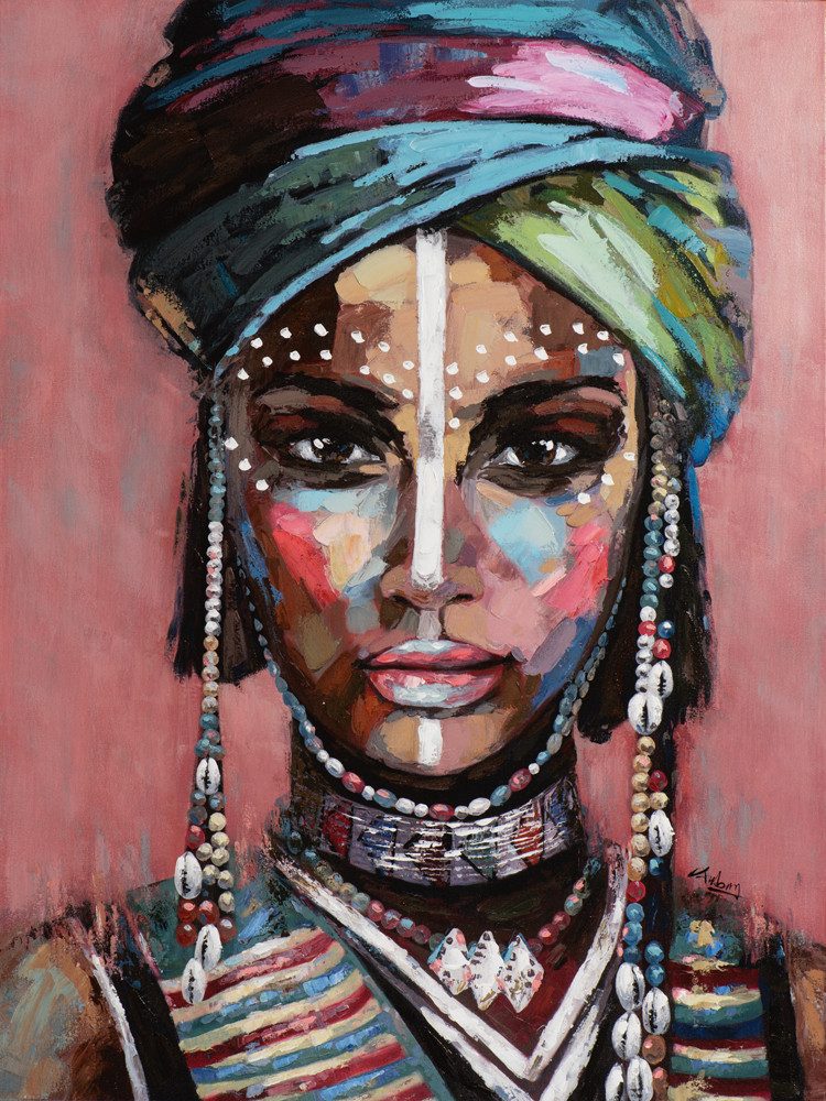 ArtUniverse Gemälde Wüstenfrau 60 x 90 cm, Menschenmotiv