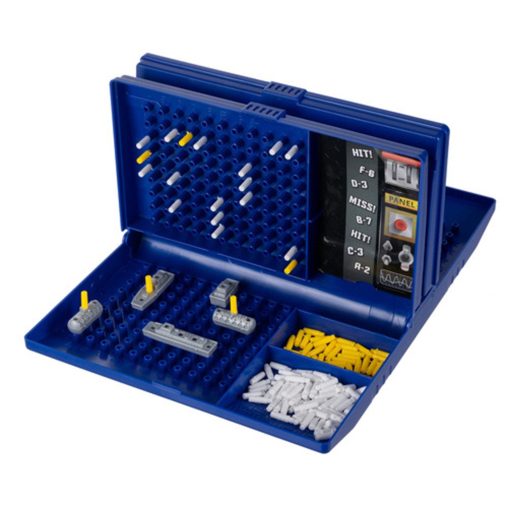 ISO TRADE Lernspielzeug Familienspiel Schiffe versenken (Spar-Set, 1-St., Geschicklichkeit), Fördert strategisches Denken, Konzentration und Planungsfähigkeit