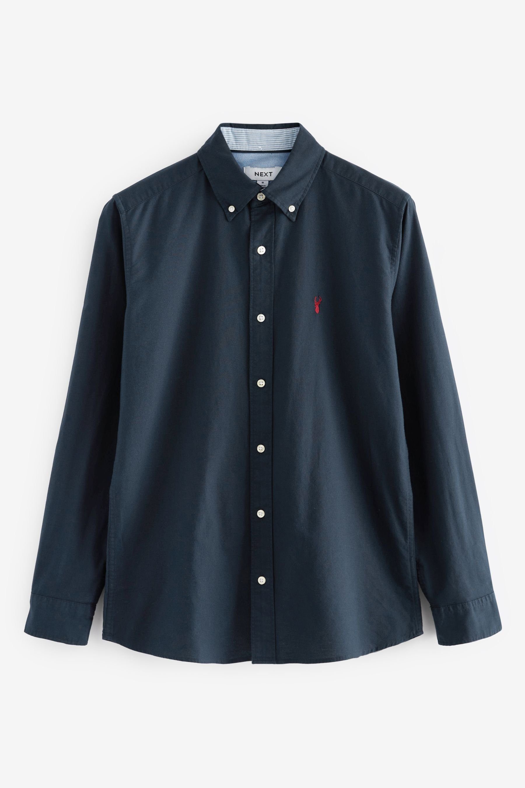 Next Langarmhemd Langärmeliges Oxfordhemd im Slim günstig online kaufen