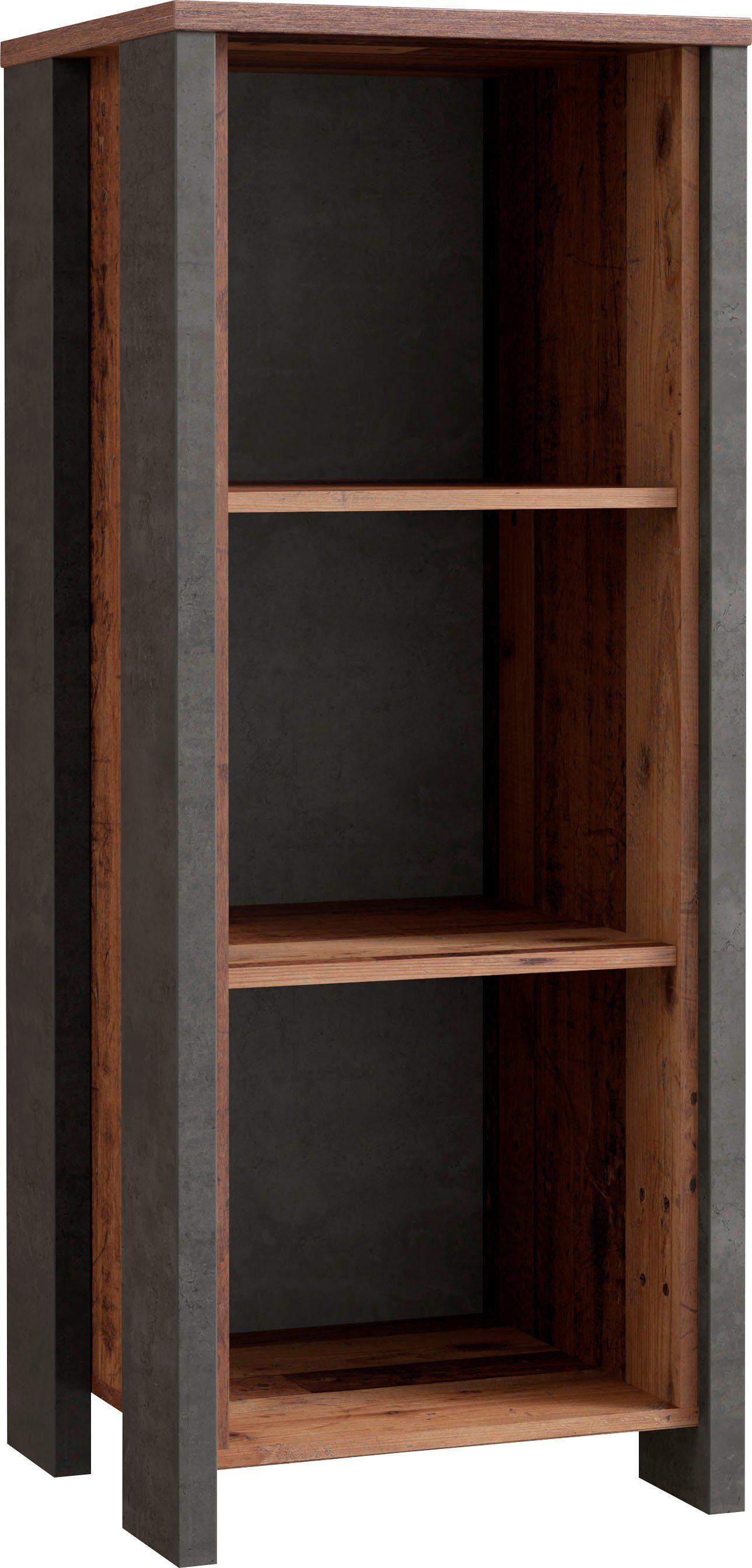 FORTE Aktenregal Clif, Bücherregal im Industriestil, Höhe 115 cm günstig online kaufen