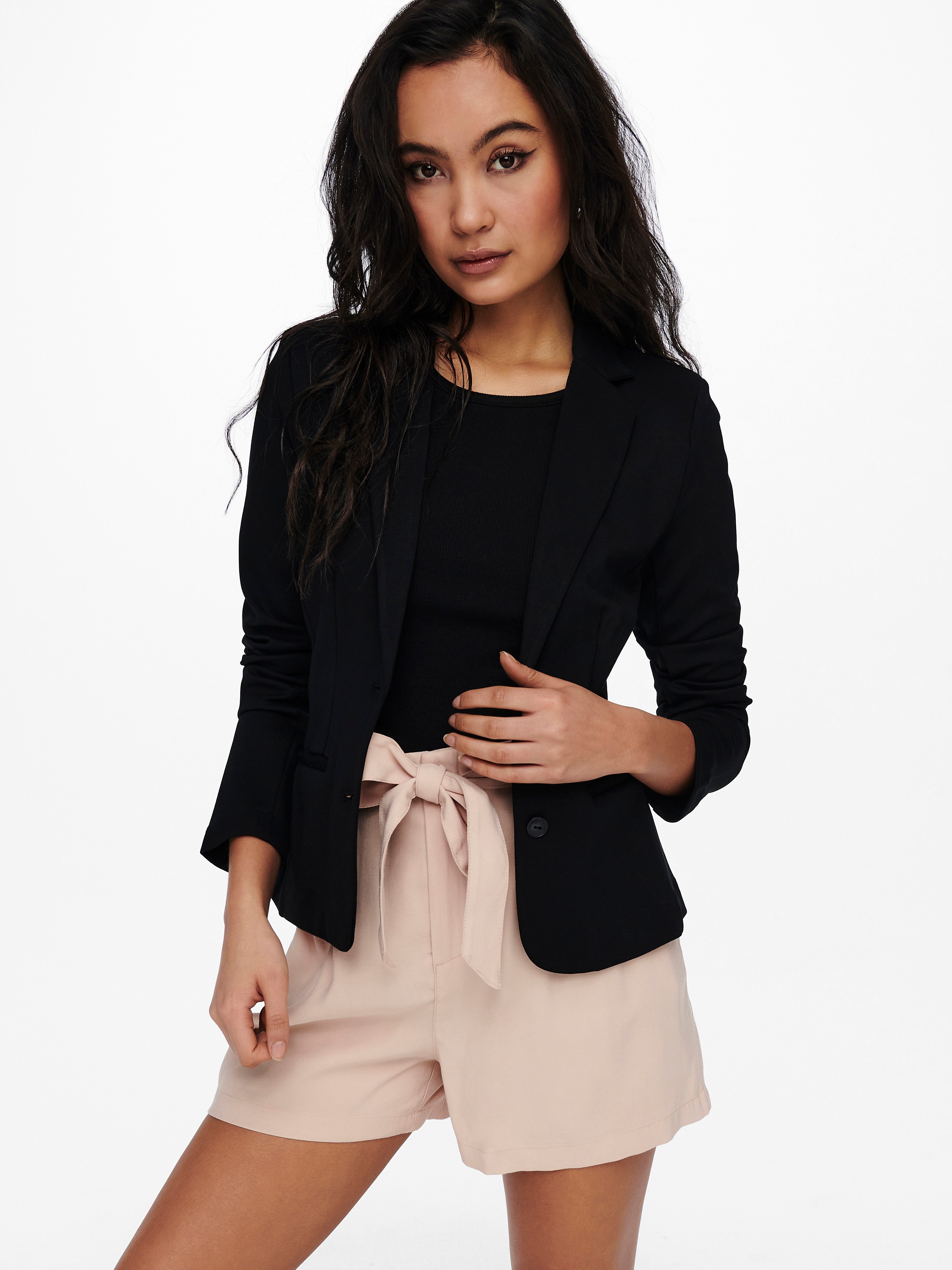 ONLY Jerseyblazer ONLPOPTRASH – 2-Knopf Blazer mit taillierter Silhouette r günstig online kaufen