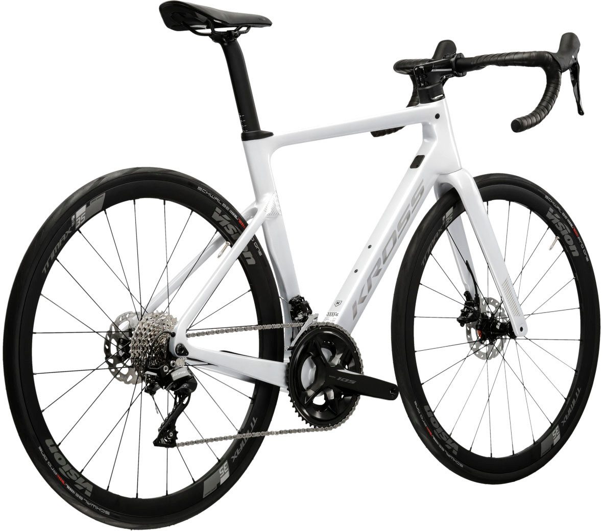 Kross Rennrad Vento 8.0, 24 Gang Shimano 105 R7000 Schaltwerk, Kettenschaltung
