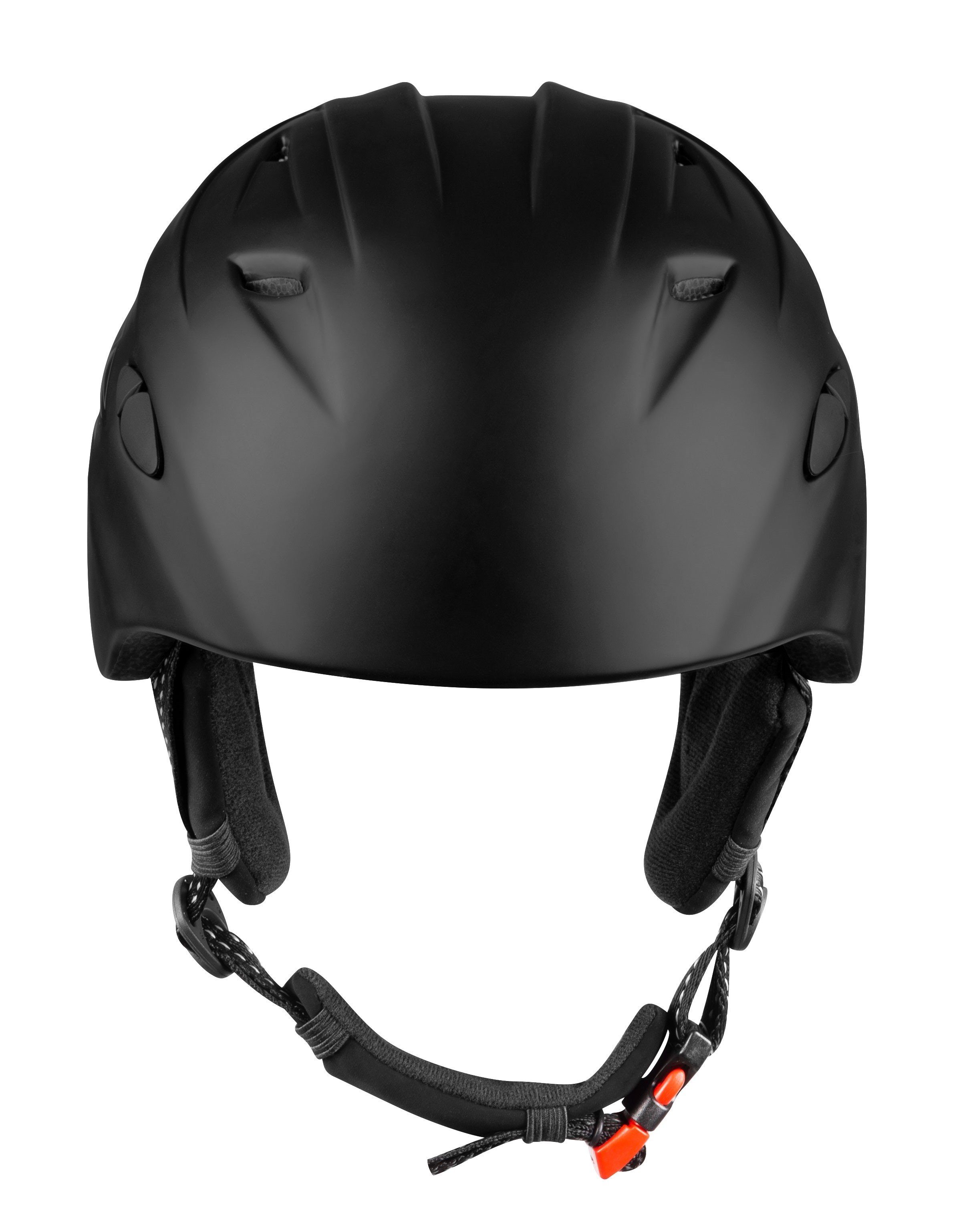 FORCE Skihelm Helm FORCE SKI mattschwarz grey print XS-S