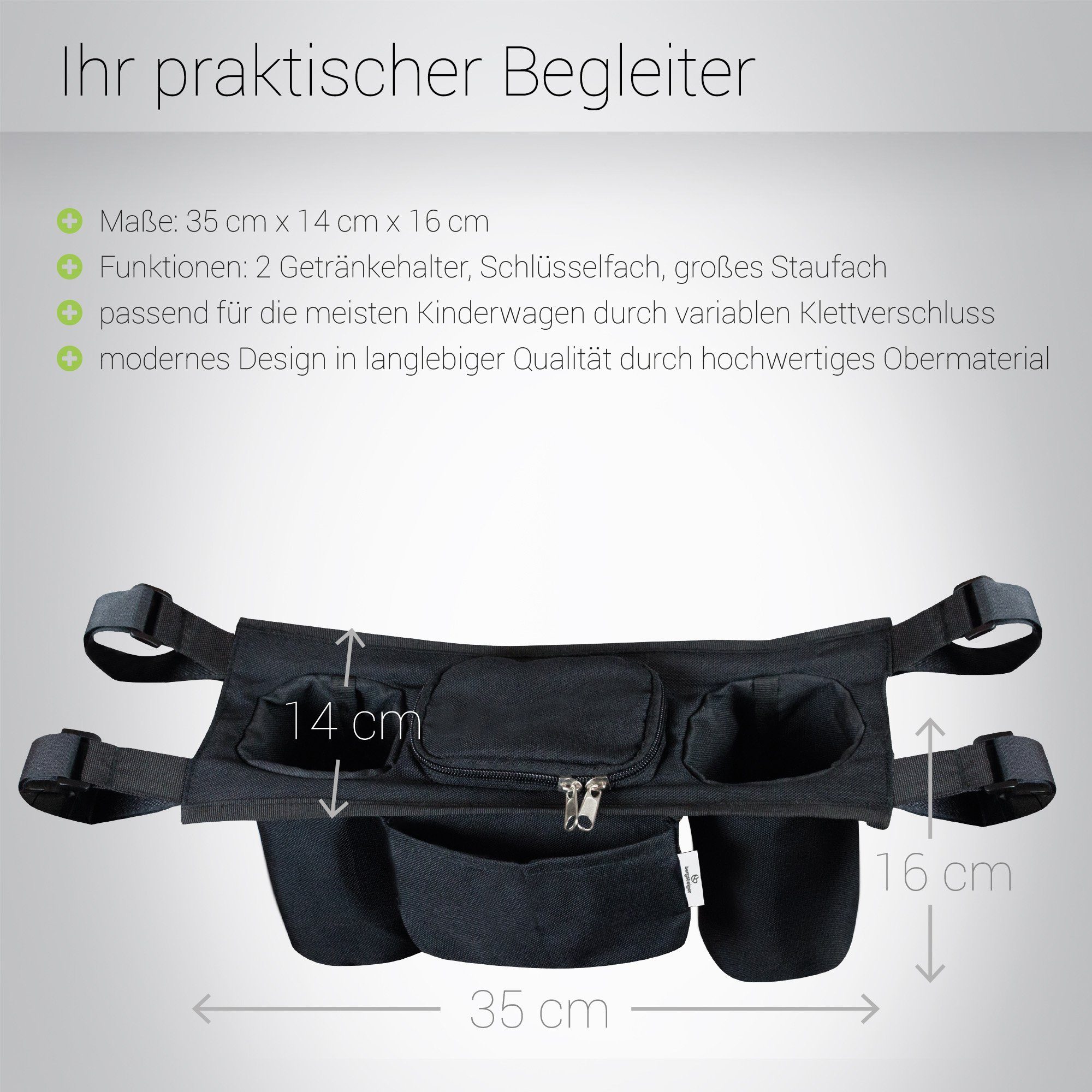 bergsteiger Kinderwagen-Tasche Kinderwagen Organizer, Bergsteiger Kinderwagen-Zubehör