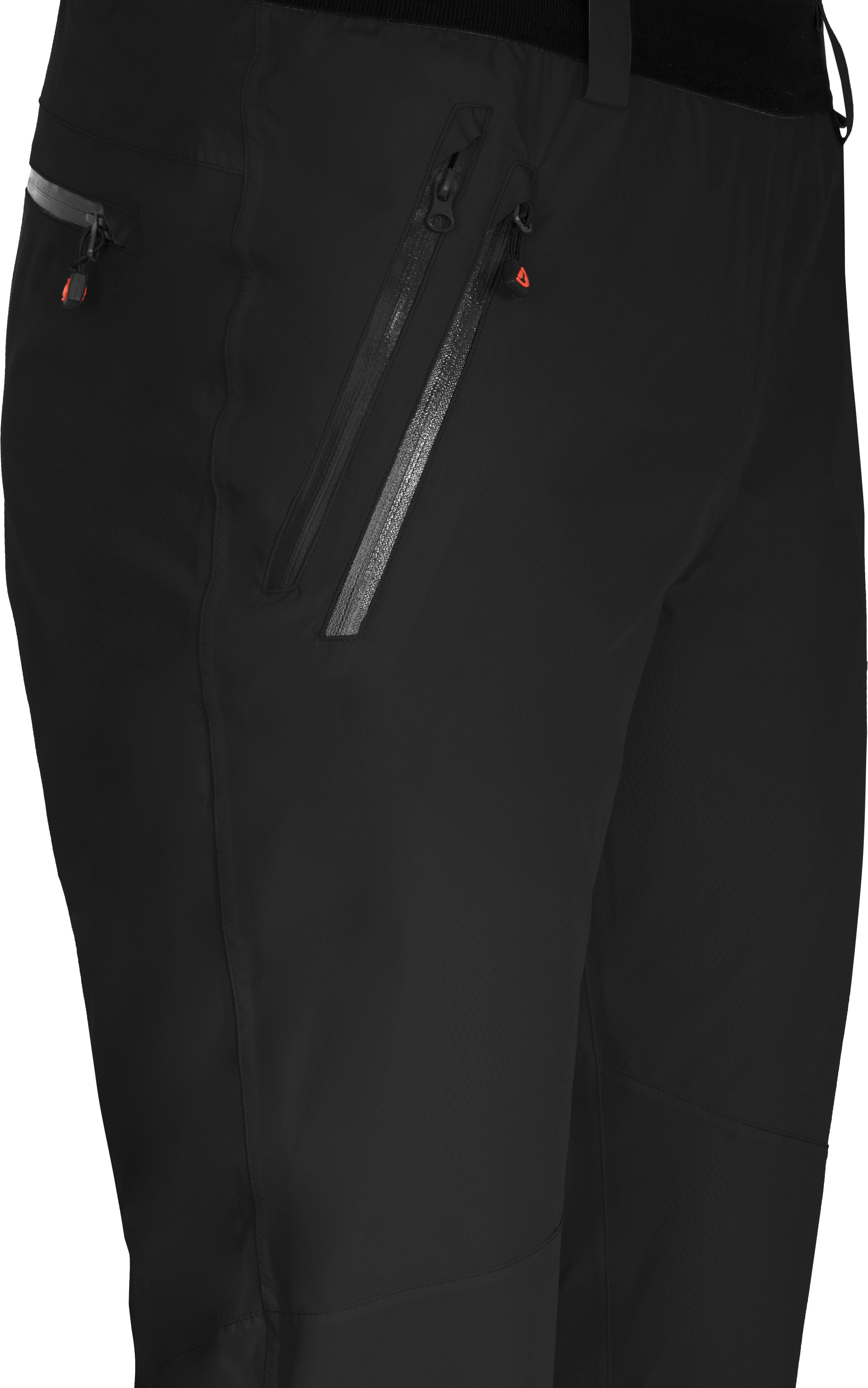 Bergson Regenhose FALUN COMFORT Herren (Über) Regenhose, Netzfutter, 20000 mm Wassersäule, Kurzgröße