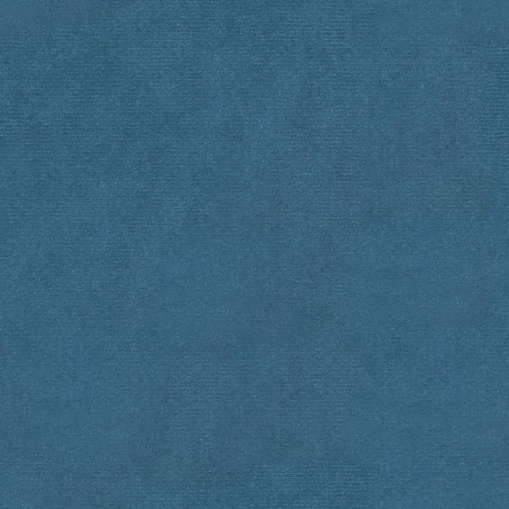 vidaXL Esszimmerstuhl Esszimmerstuhl Blau 54x56x96,5 (1 Samt St) cm