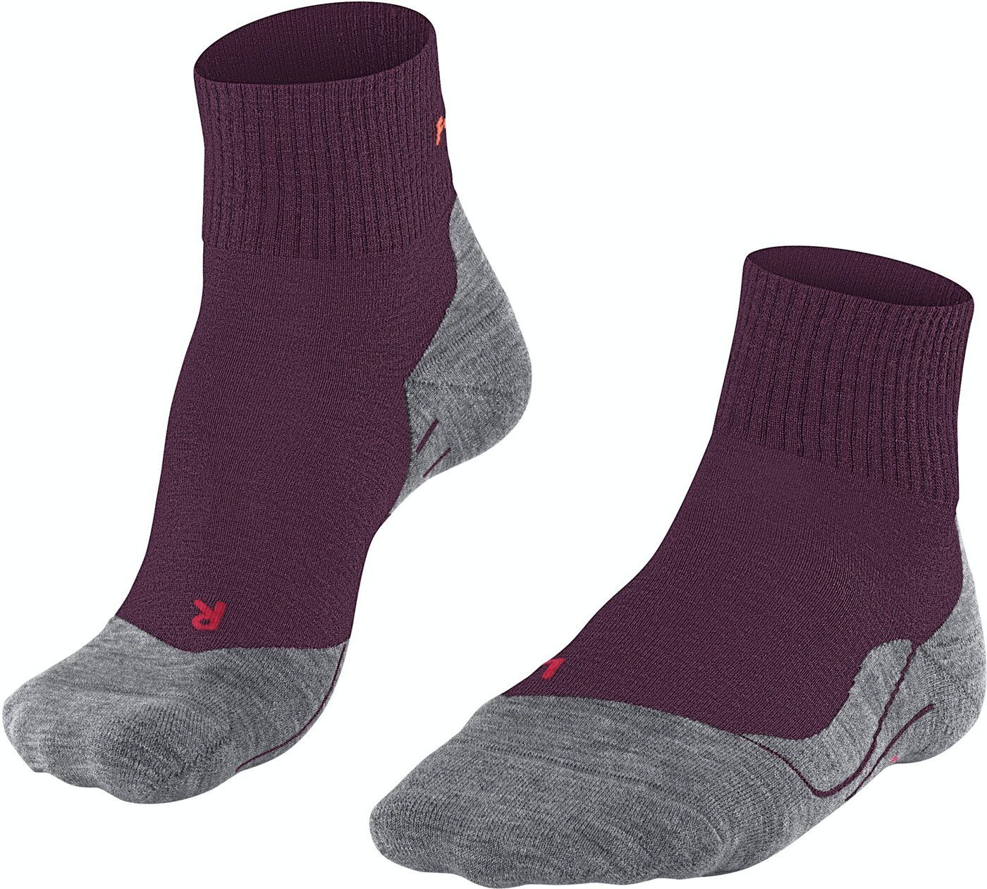 FALKE Wandersocken FALKE TK5 SH W DARK MAUVE