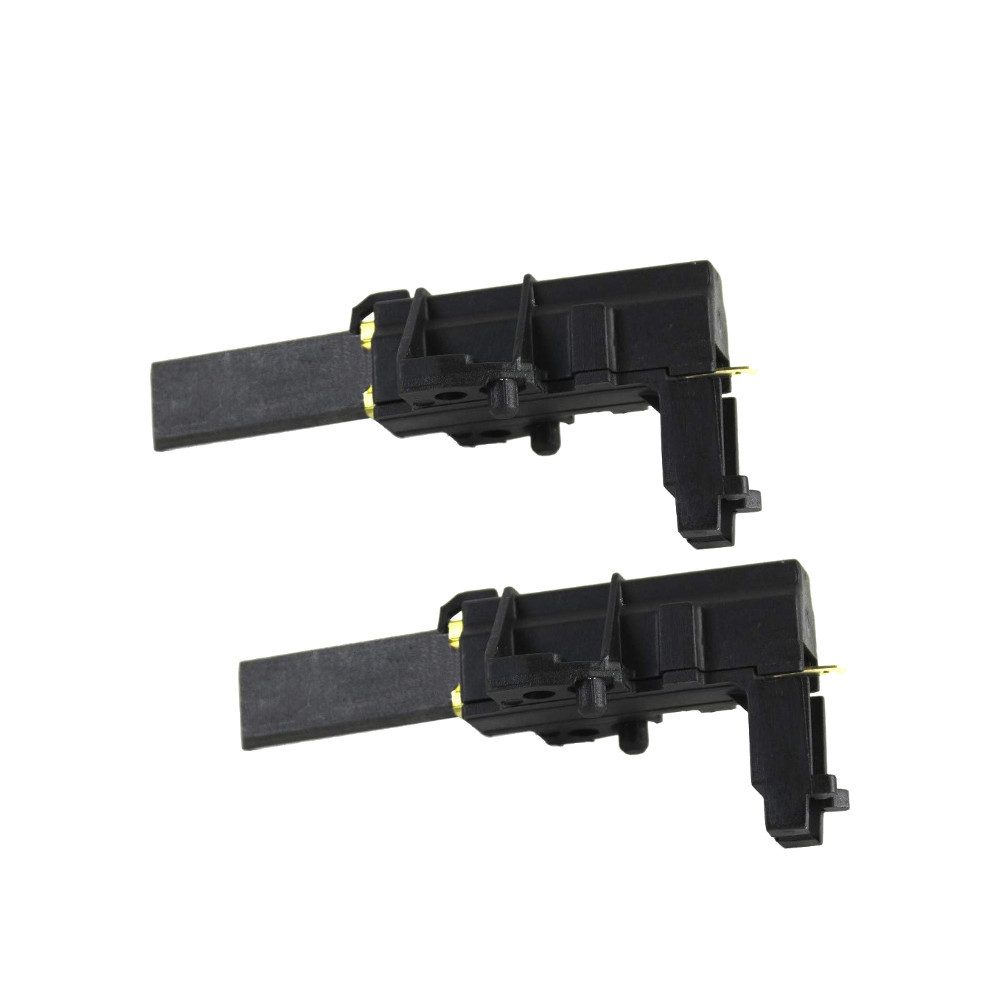 Trade-Shop Ersatzbürste 2x passend für Bauknecht WA9430WS10A WAK7751 WAK7760D WAK77782 WAK7260, 5mm x 13,5mm x 32mm Motorkohlen Kohlebürsten Schleifkohlen, (2-tlg), Geeignet für viele Waschmaschinen-Motoren - mit Halter
